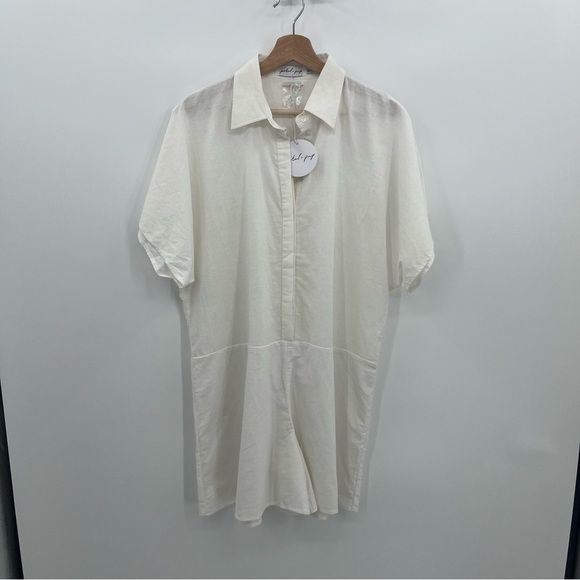 Petal & Pup White Jumpsuit - Picture 1 of 9